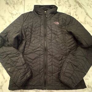 The North Face Dark Gray Quilted Jacket